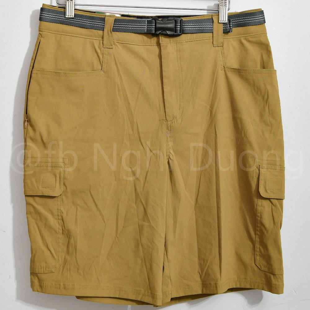 BRAND NEW ! Orvis Men's cargo‎ short ,Lightweight, Belted, 10.25" inseam, TAN